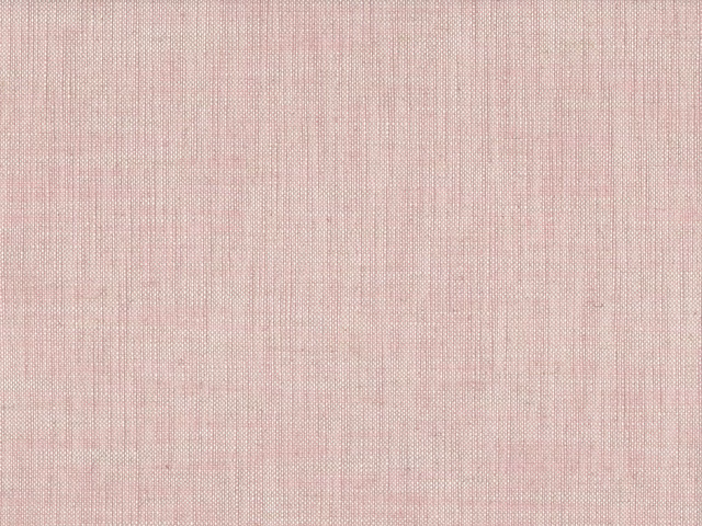 Pale blush-pink flat weave with fine vertical threads and subtle woven texture