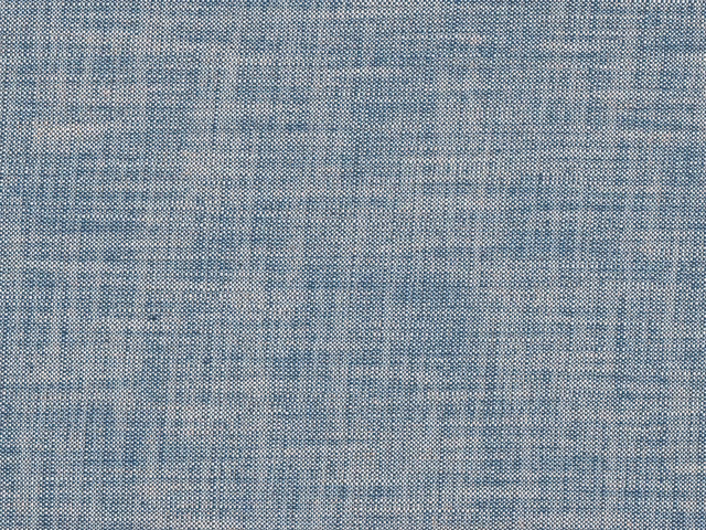 Muted blue-grey flat weave with a fine, softly mottled crosshatch texture