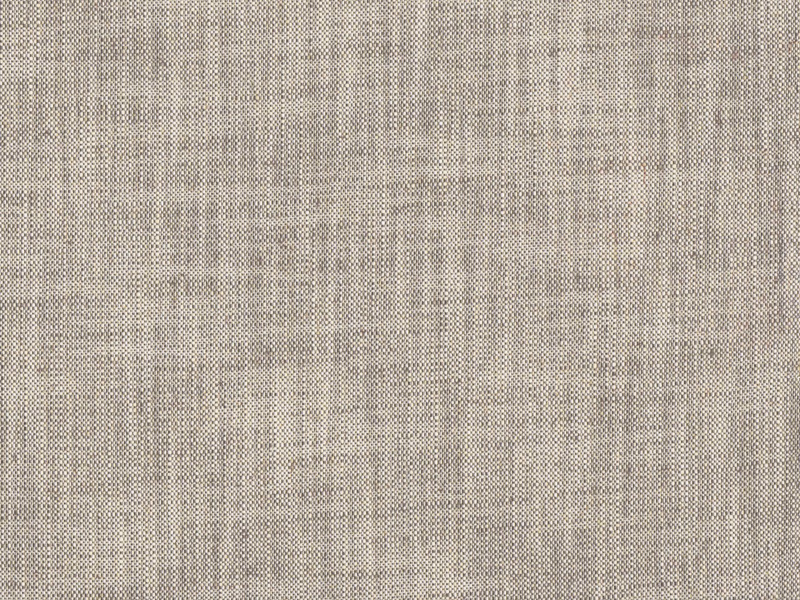 Close-up of warm greige flat weave with fine irregular crosshatch texture