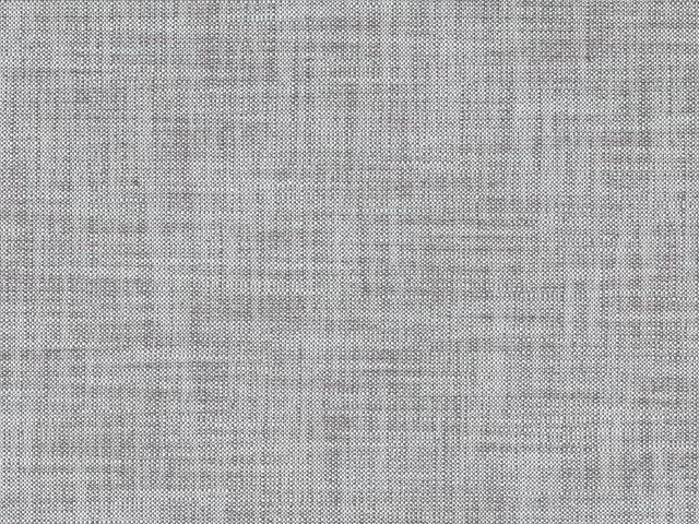 Pale grey viscose-linen flat weave with fine charcoal crosshatch and subtle slub