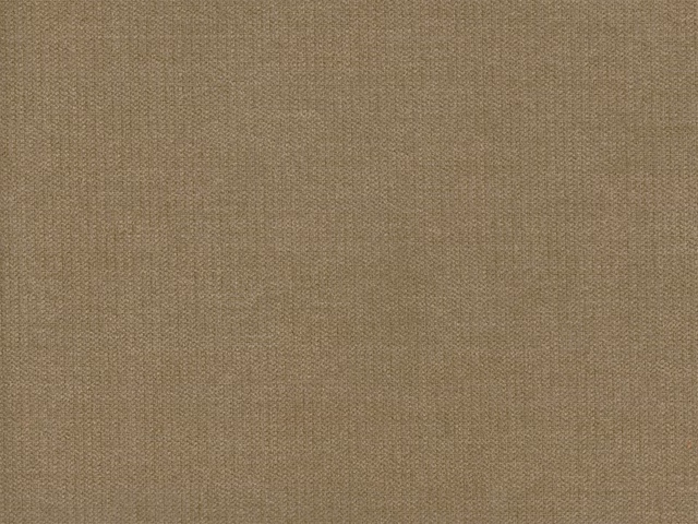 Muted taupe beige chenille with a fine, subtly ribbed woven texture