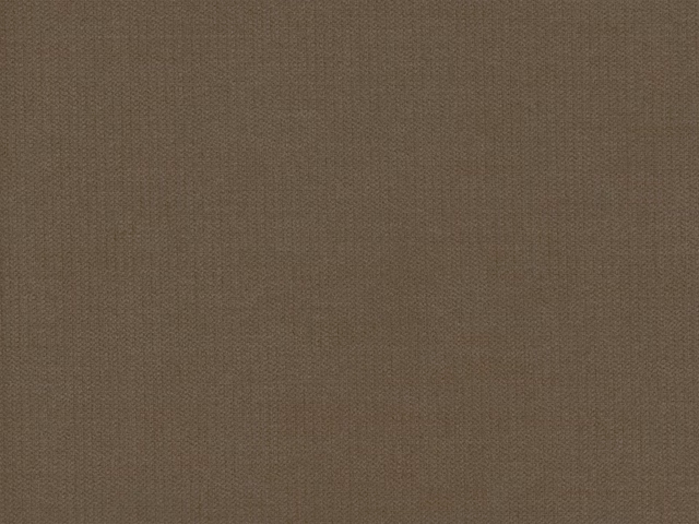 Close-up of warm mushroom taupe chenille with a fine, even woven texture
