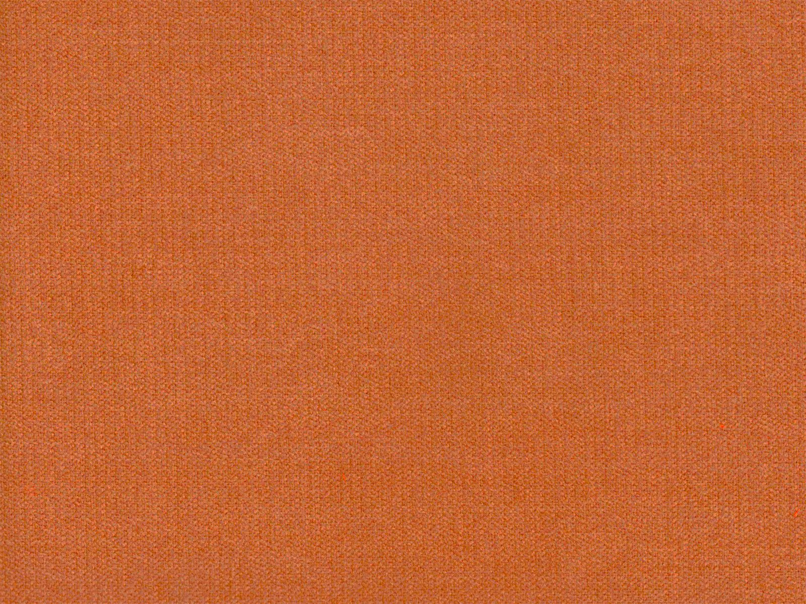 Warm terracotta-orange chenille with a fine, subtly mottled woven texture