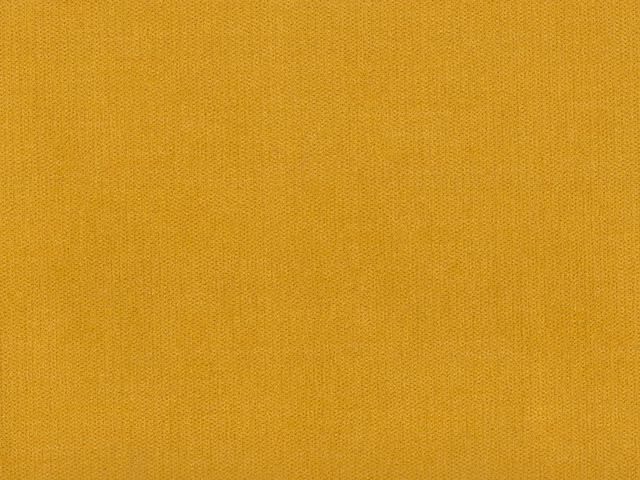 Warm mustard-gold chenille with fine woven texture and subtle vertical tonal lines