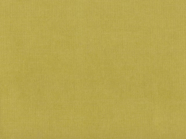 Muted chartreuse green chenille with a fine, even woven texture