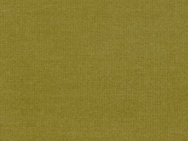 Mottled olive green chenille with a fine, softly pebbled woven texture