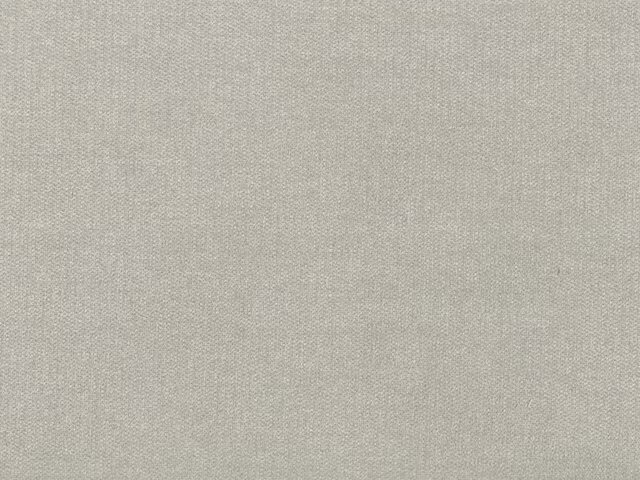 Pale greige chenille with a fine, softly textured woven surface