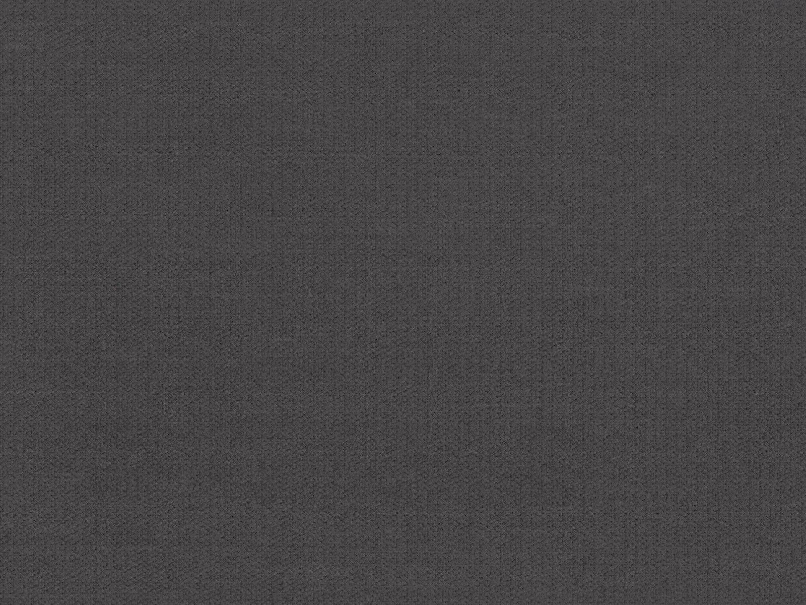 Deep charcoal grey chenille with a fine, tightly woven textured surface