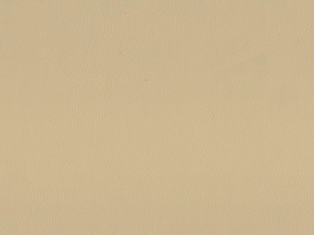 Pale warm beige faux leather with a fine, softly pebbled surface