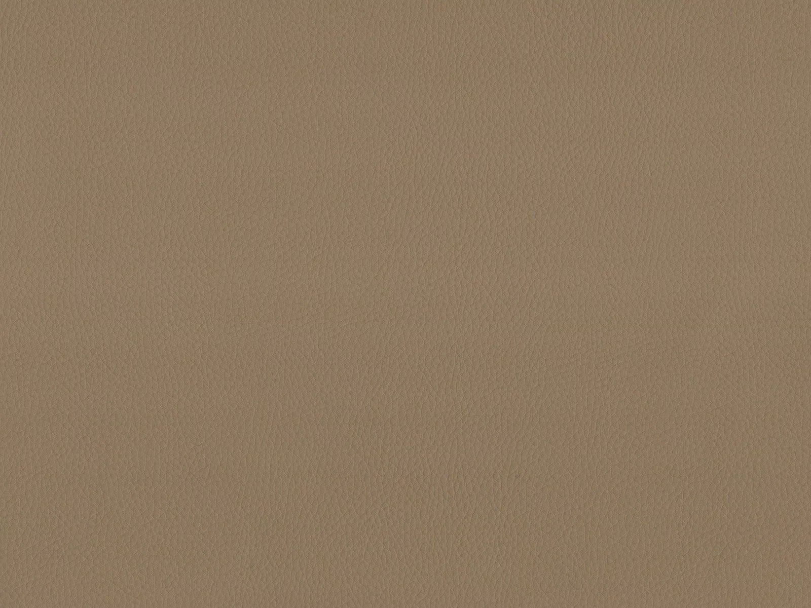 Warm taupe faux leather with a subtle, finely pebbled surface