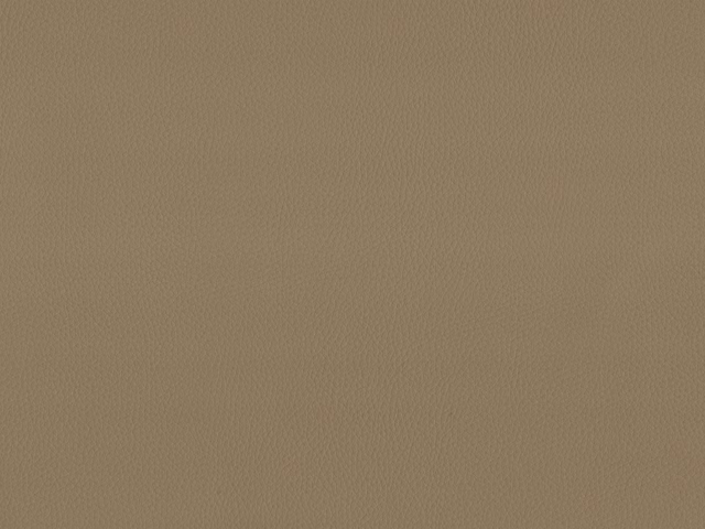Warm taupe faux leather with a subtle, finely pebbled surface