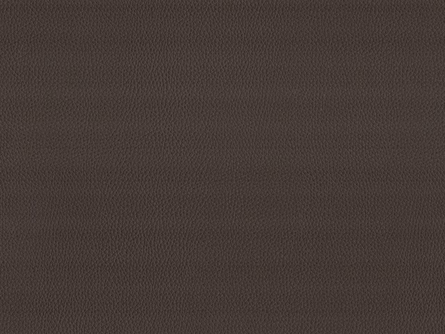 Deep espresso-brown faux leather with a fine pebbled grain and low sheen