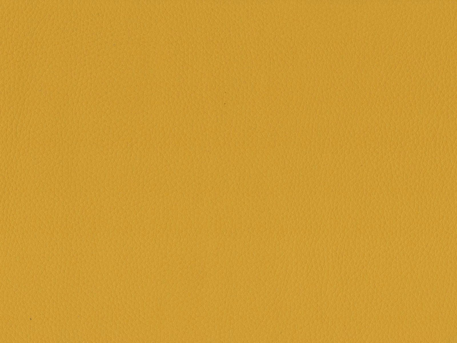 Mustard-gold faux leather with a subtle fine-grained pebbled surface