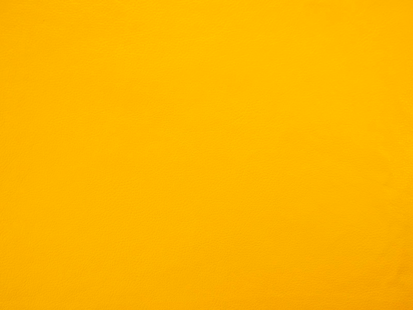 Vivid golden-yellow faux leather with a subtle, even fine-grain surface