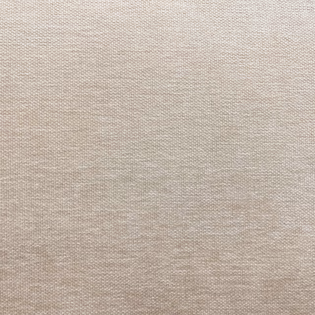 Light taupe-beige chenille with a fine, softly mottled woven texture