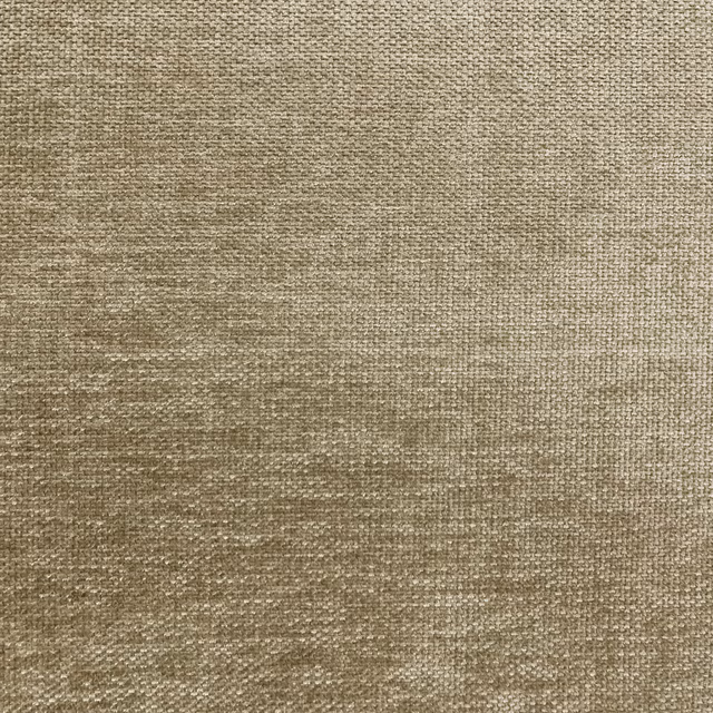 Warm taupe chenille with softly mottled beige-grey weave and subtle horizontal texture