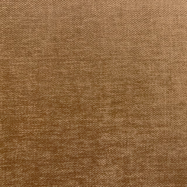 Warm mottled brown chenille with a close nubby woven texture
