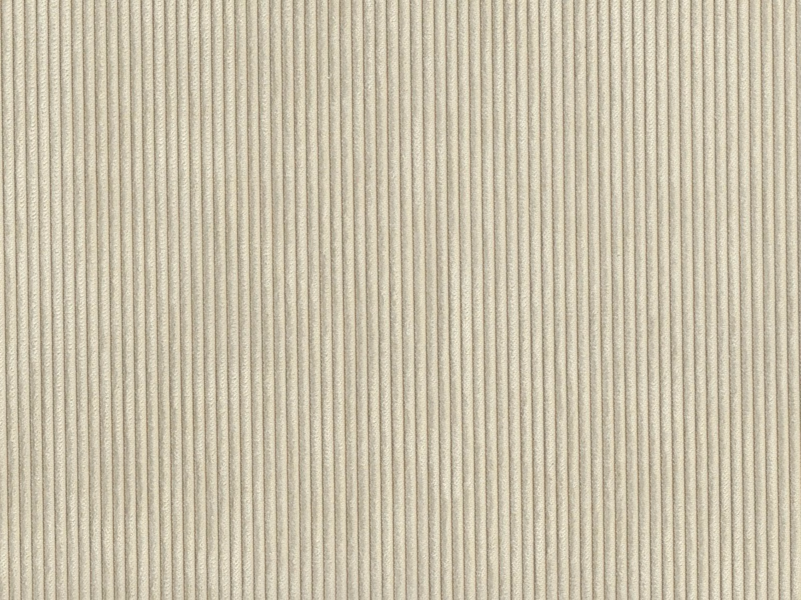 Pale oatmeal-beige fabric with closely spaced vertical ribs and soft woven texture