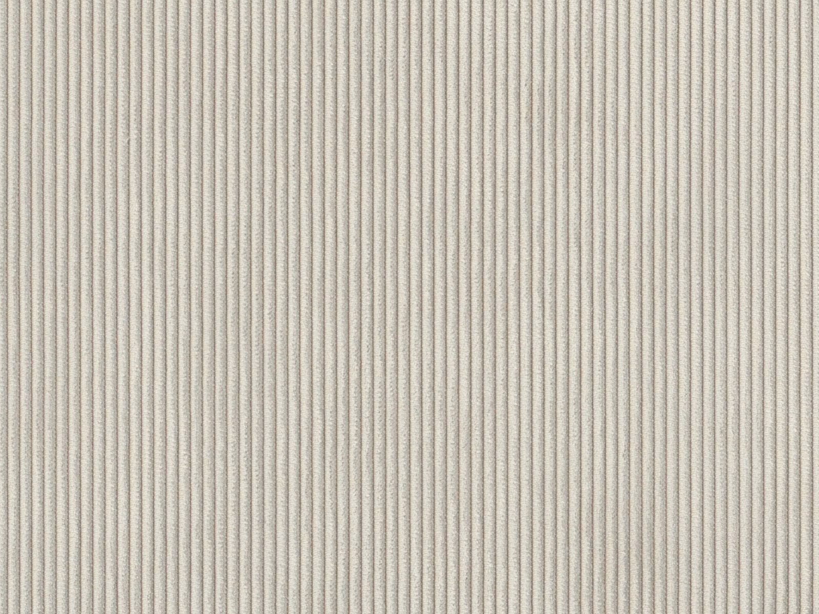 Pale greige fabric with close vertical ribs and softly shaded texture