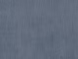 Cool slate blue-grey fabric with fine vertical ribbed texture