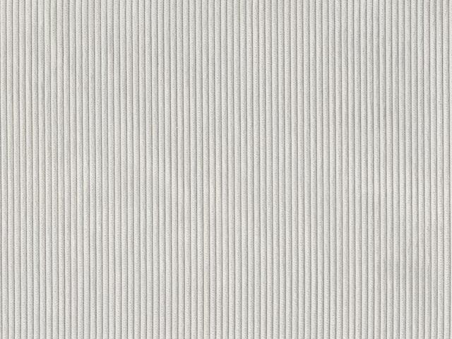 Pale cool grey ribbed fabric with closely spaced vertical lines and soft texture