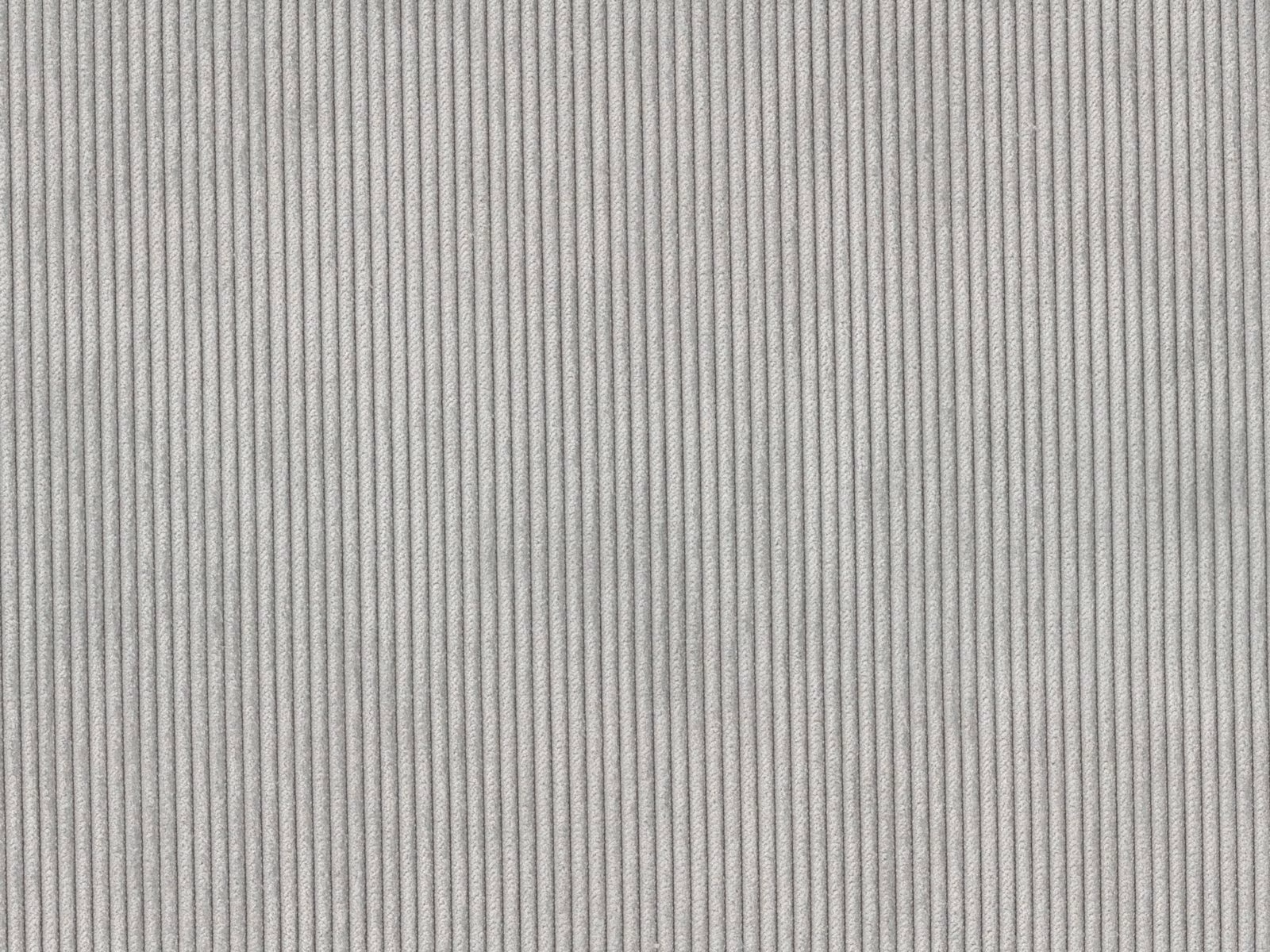 Pale cool-grey fabric swatch with fine vertical ribbed texture and subtle tonal variation