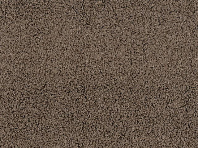 Mottled mushroom taupe textile with dense nubby weave and fine vertical texture
