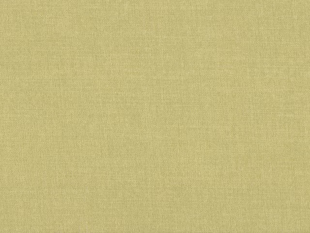 Close-up of a softly mottled yellow-olive flat weave with fine vertical texture