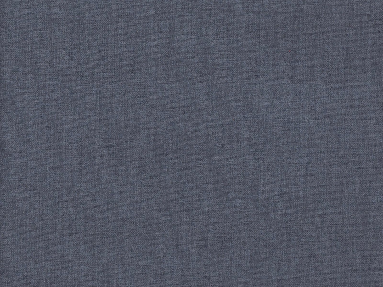 Deep slate blue-grey flat weave with a fine, softly mottled crosshatch texture