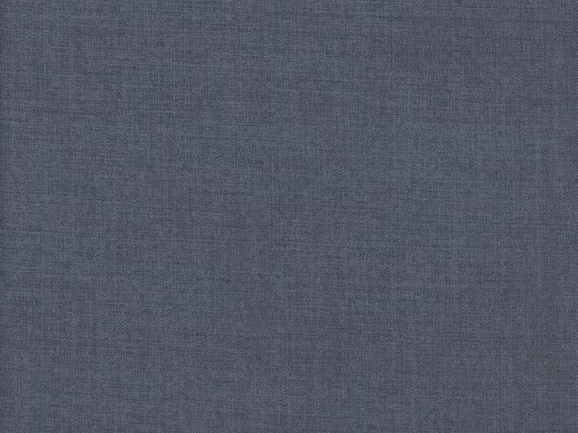 Deep slate blue-grey flat weave with a fine, softly mottled crosshatch texture