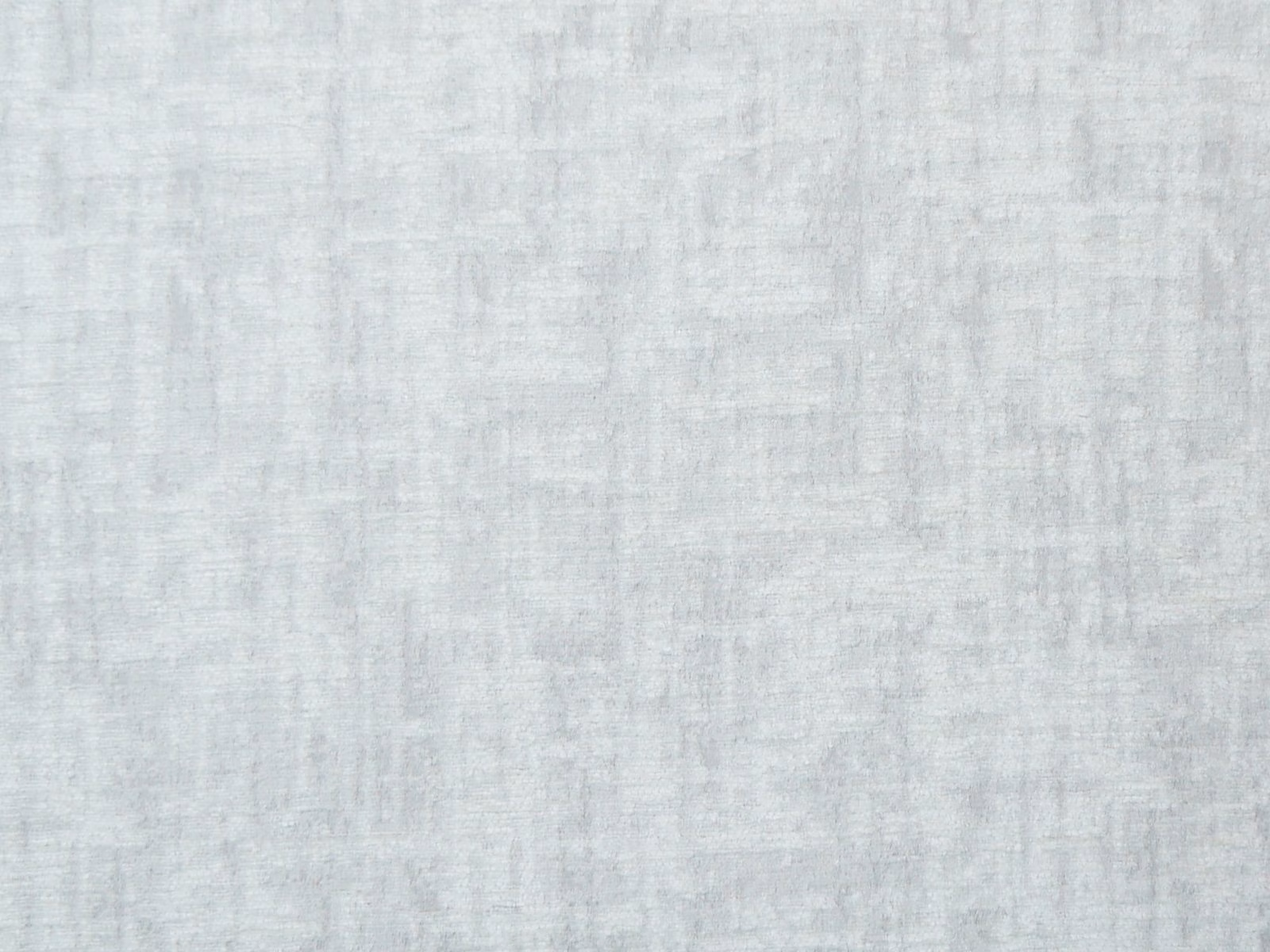 Frosted blue-grey chenille with softly mottled vertical and horizontal texture