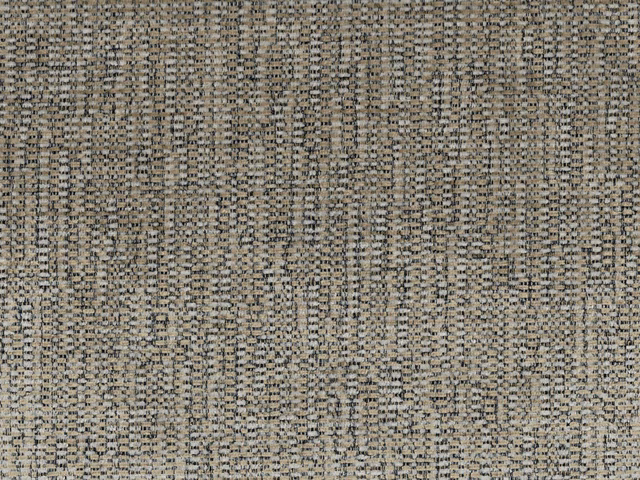 Mottled taupe-grey chenille with black, cream and warm grey woven flecks
