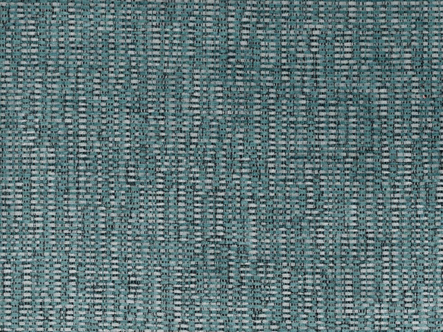 Mottled deep teal chenille with aqua-grey flecks and irregular woven ribs