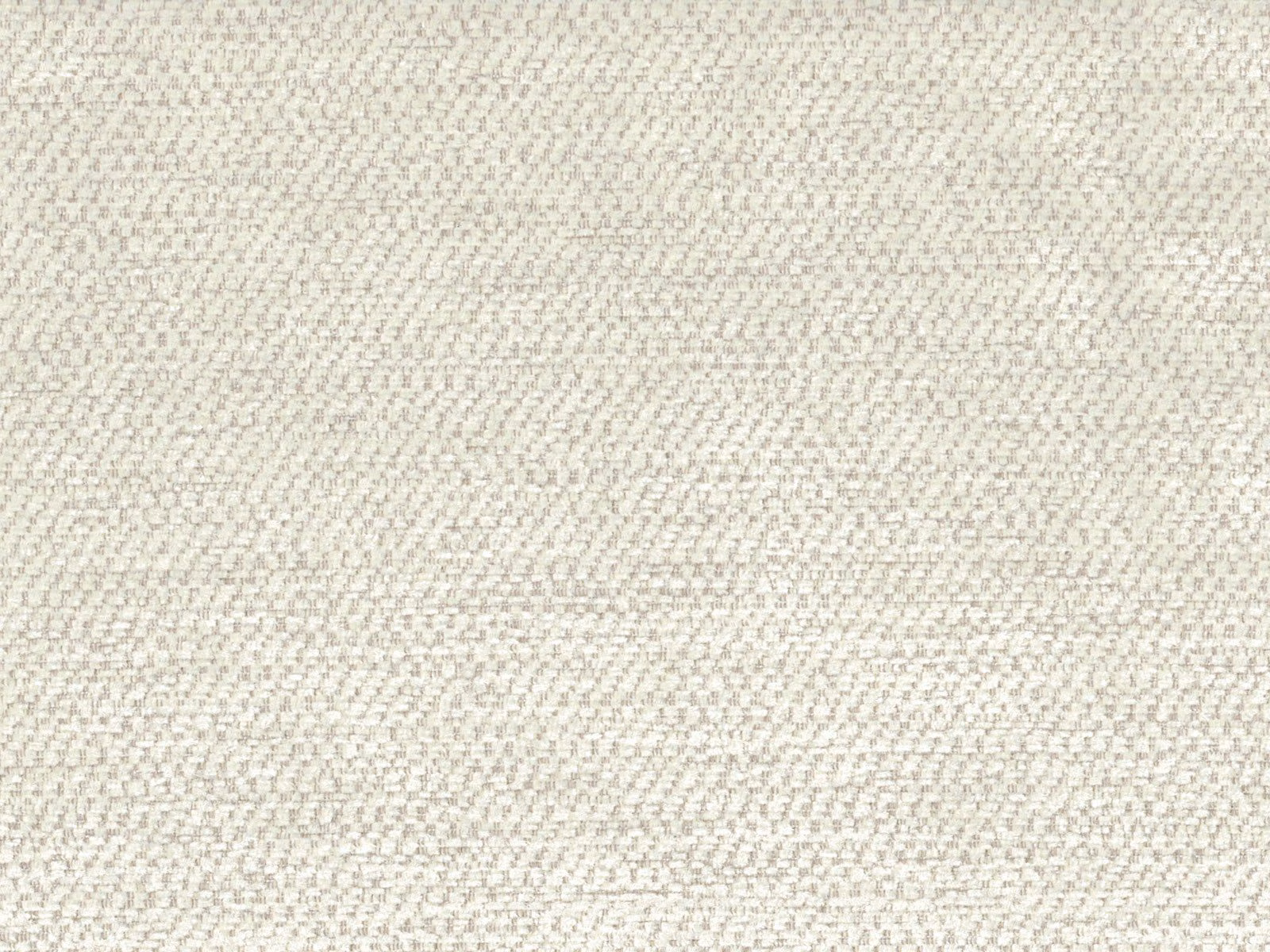 Pale ivory chenille with a tightly pebbled, softly mottled woven surface