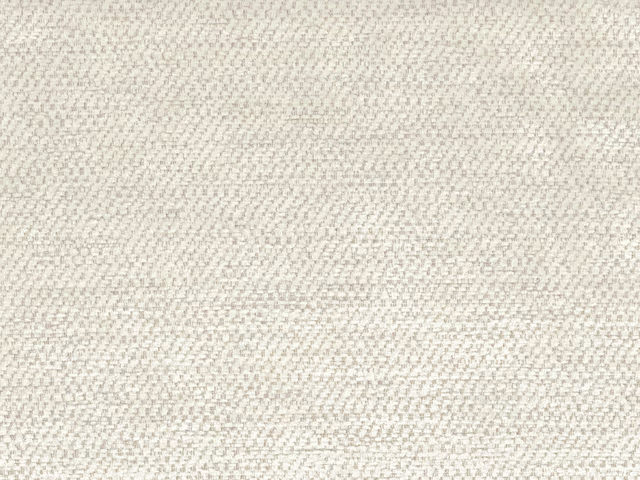 Pale ivory chenille with a tightly pebbled, softly mottled woven surface