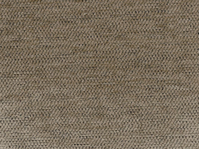 Warm taupe chenille with a small mottled brown-grey woven texture