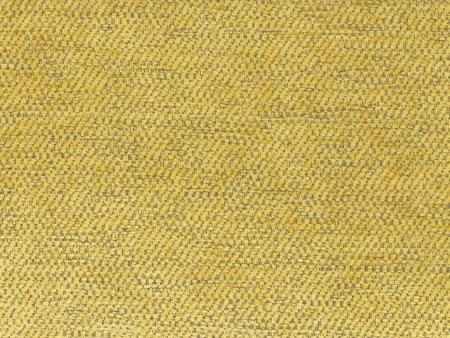 Muted mustard-yellow chenille with olive-grey flecks and a close woven texture