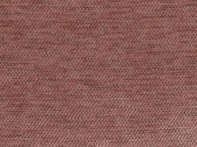 Muted dusty rose chenille with dark flecks and a finely textured woven surface