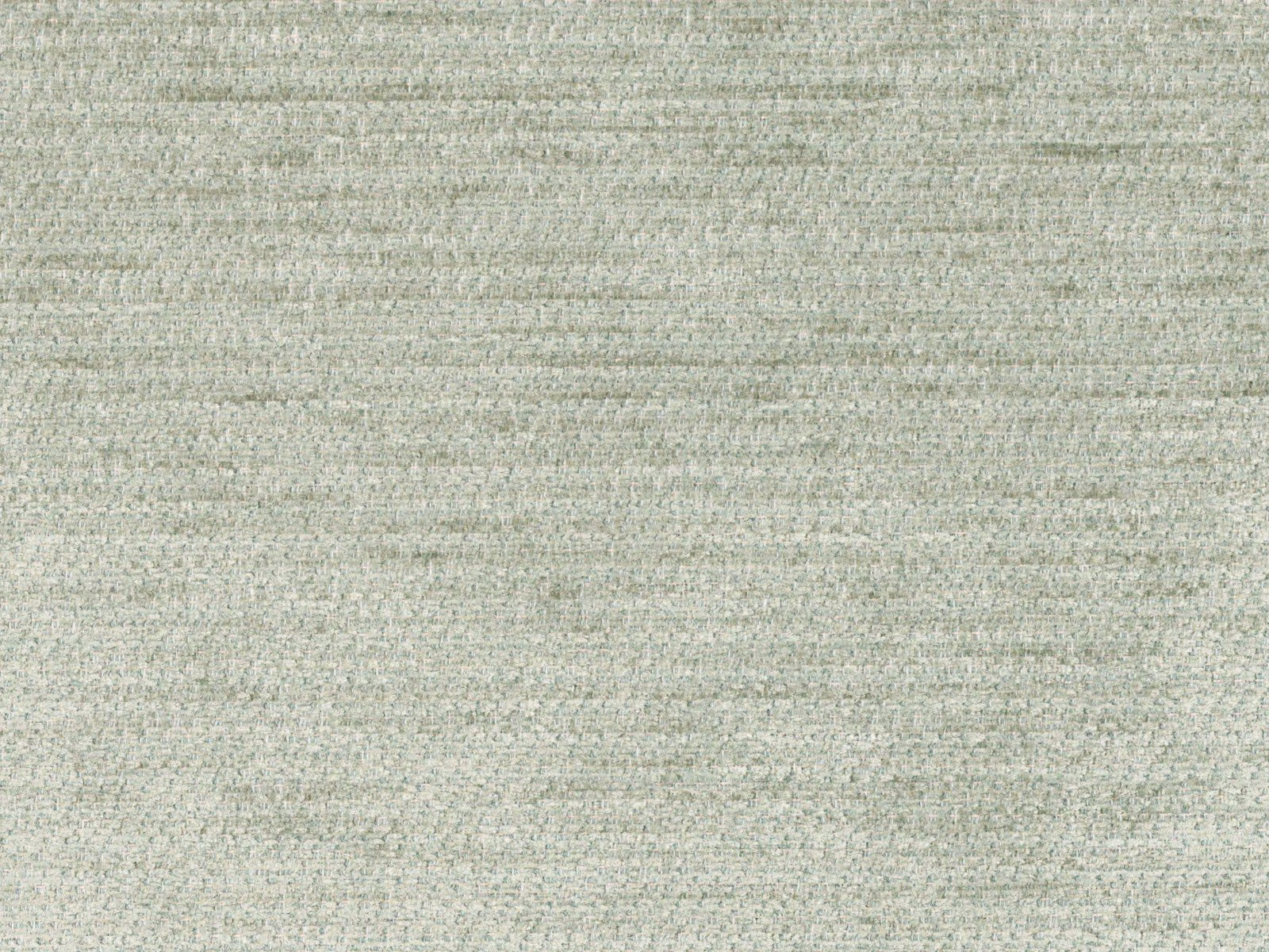 Pale sage green chenille with a fine mottled woven texture and cool grey undertones