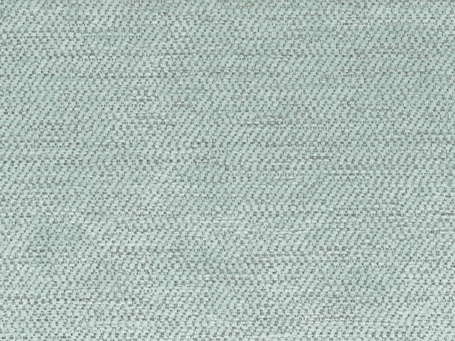 Pale sage-green chenille with a fine mottled weave and softly flecked surface