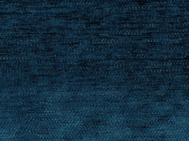 Deep blue-teal chenille with horizontal mottling and fine, light-catching texture