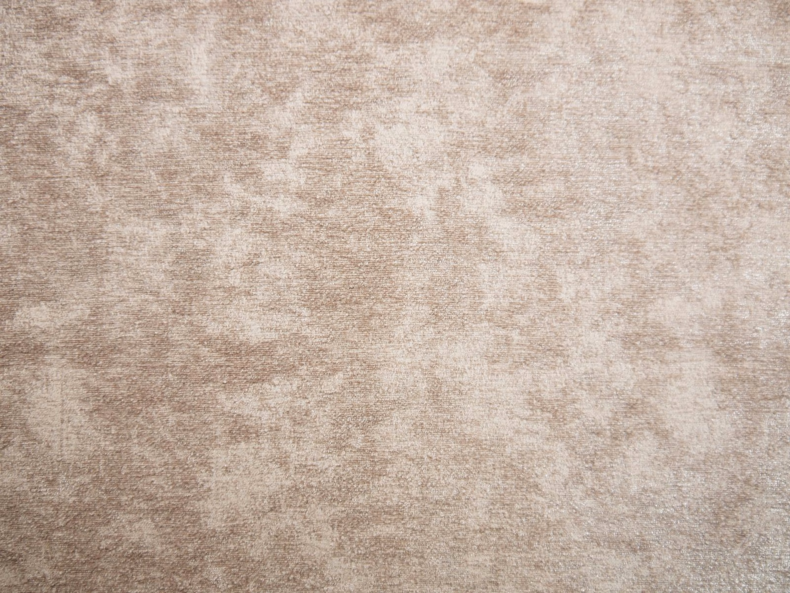 Warm taupe chenille with softly mottled beige highlights and a clouded woven texture