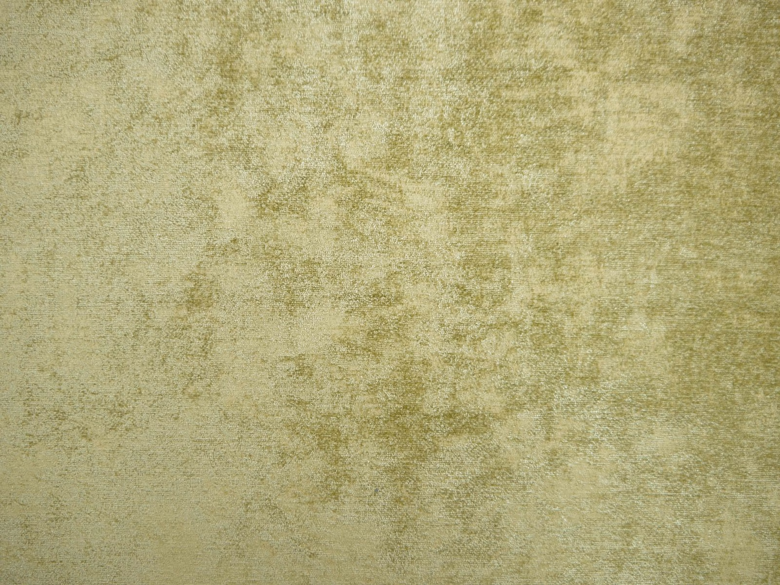 Muted olive green chenille with softly mottled khaki tonal texture