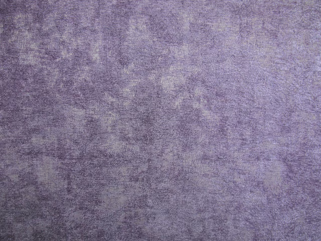 Mottled dusty lilac-purple chenille with soft brushed tonal texture