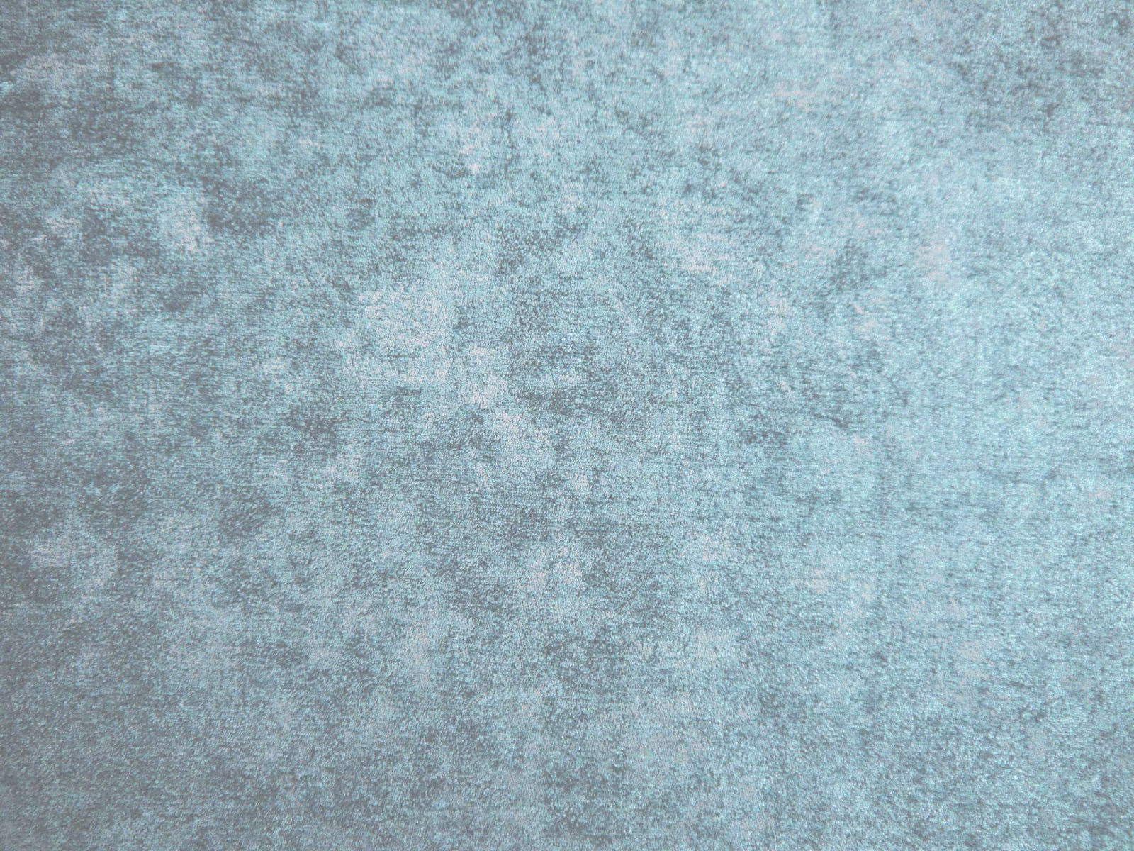 Softly mottled aqua-teal chenille with a cool, cloudy surface texture