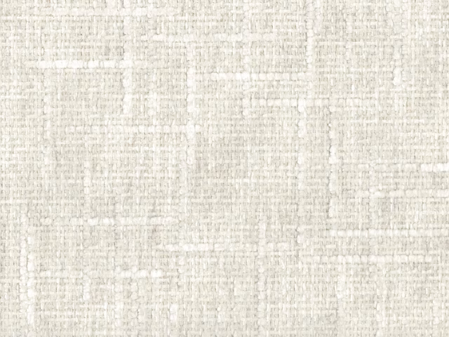 Soft ivory-greige chenille with subtle irregular woven grid texture