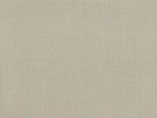 Close-up of pale greige Padua fabric showing a fine, even flat-woven grid