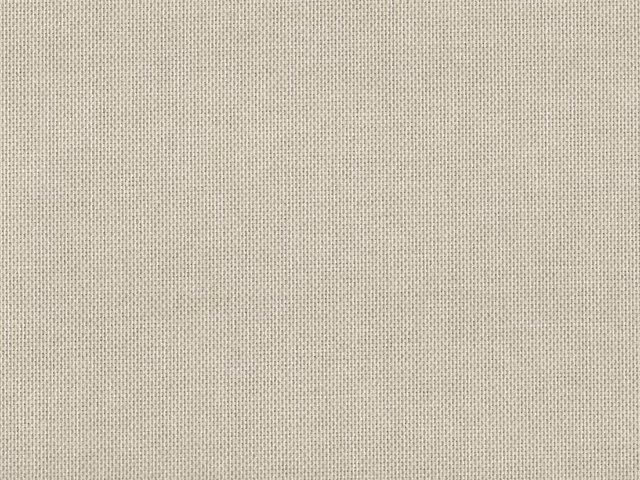 Pale greige flat-weave textile with a fine, peppered crosshatch surface