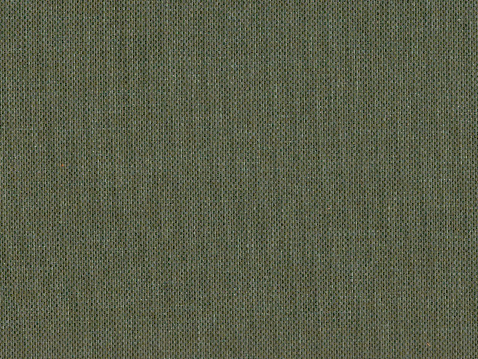 Muted olive-grey green flat weave with a fine, peppered surface texture