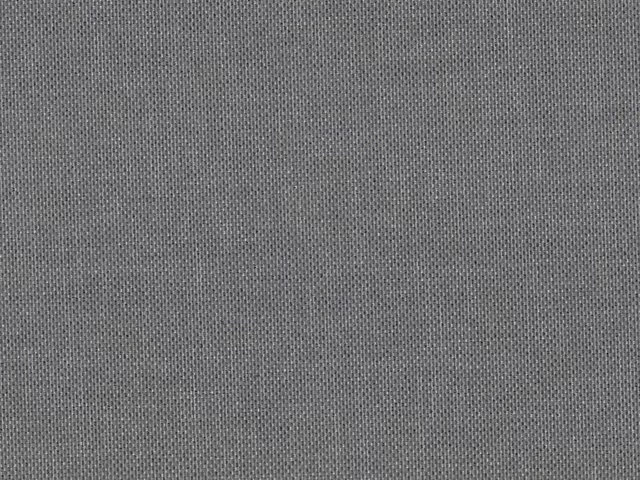 Close-up of cool charcoal grey Padua fabric with a fine salt-and-pepper flat weave